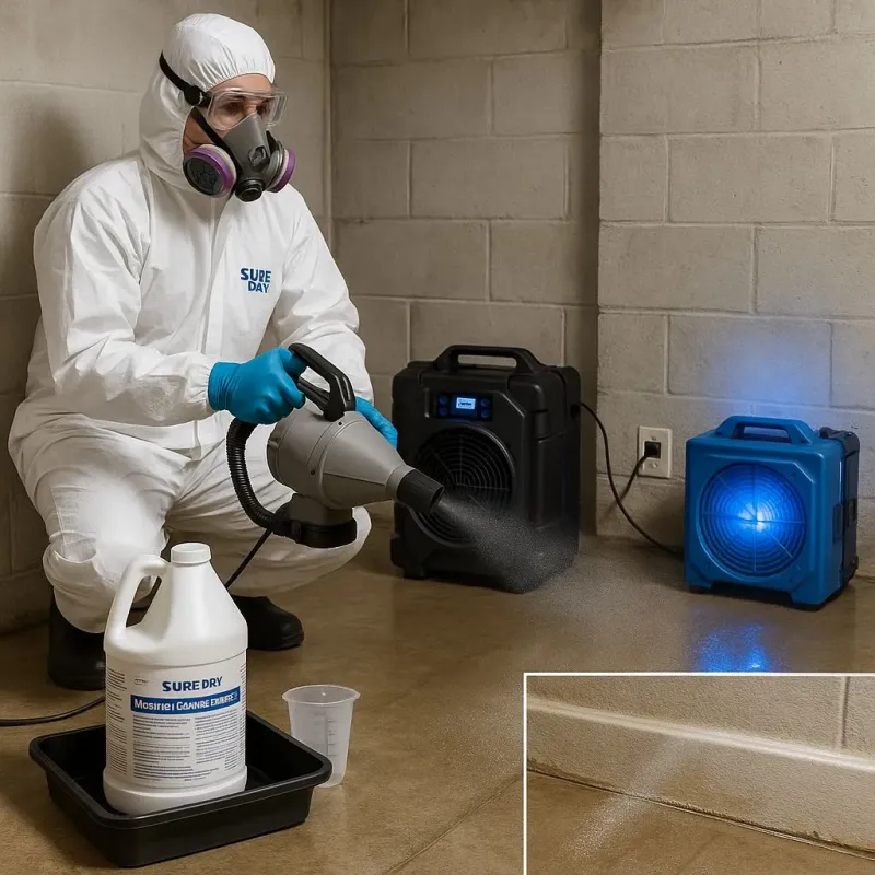 Sanitization and Odor Removal process in San Carlos, AZ