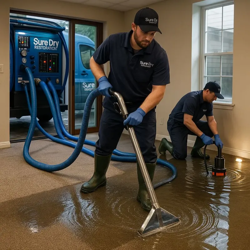 Water Extraction and Removal process in San Carlos, AZ
